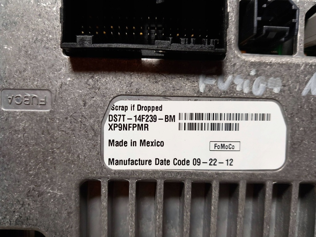 фото №9, Ford mondeo fusion mk5 дисплей монітор радіо навігації ds7t-14f239-bm