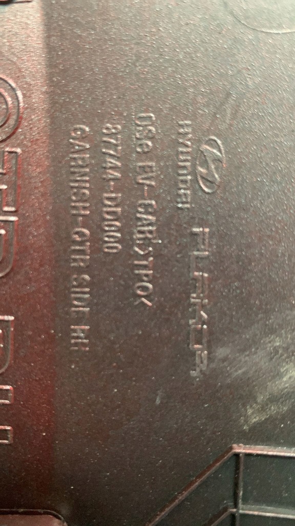 фото №4, Hyundai kona 2021- lift молдинг na крила задня правий