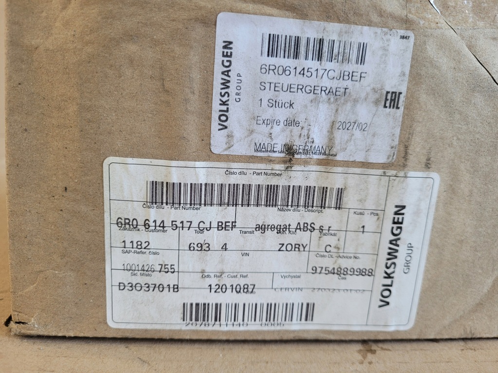 фото №8, Skoda rapid nh насос abs 6r0614517ch