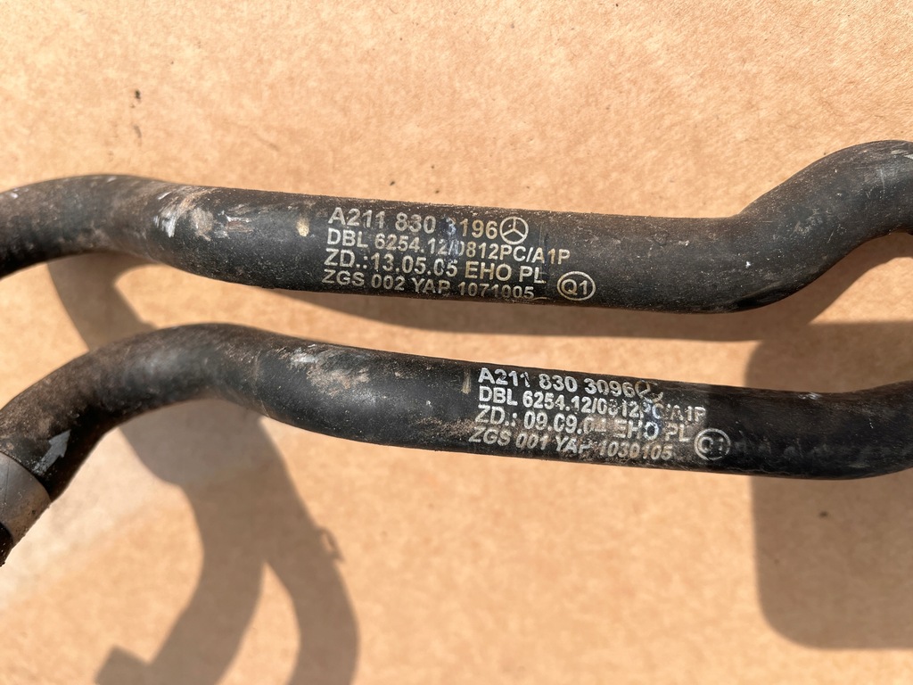 фото №5, Mercedes w211 шланг wąż wody a2118302196