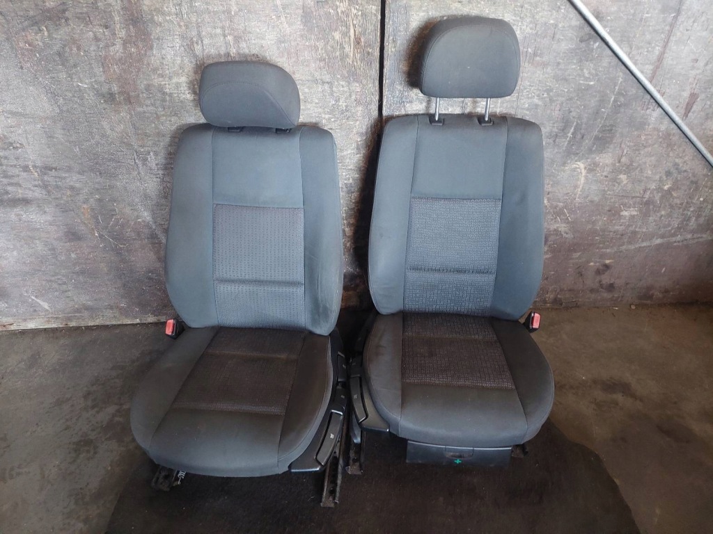 фото №7, Комплект сидений левый правый перед + заднее сиденье задняя + обшивки bmw e46 sedan