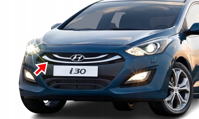 фото №9, Молдинг хром решетка hyundai i30 ii 12- 86354-a6010