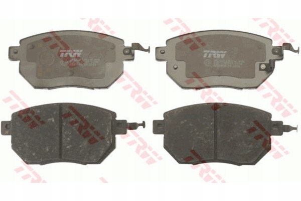 фото №15, Trw тормозные колодки тормозные infiniti перед fx 03- murano