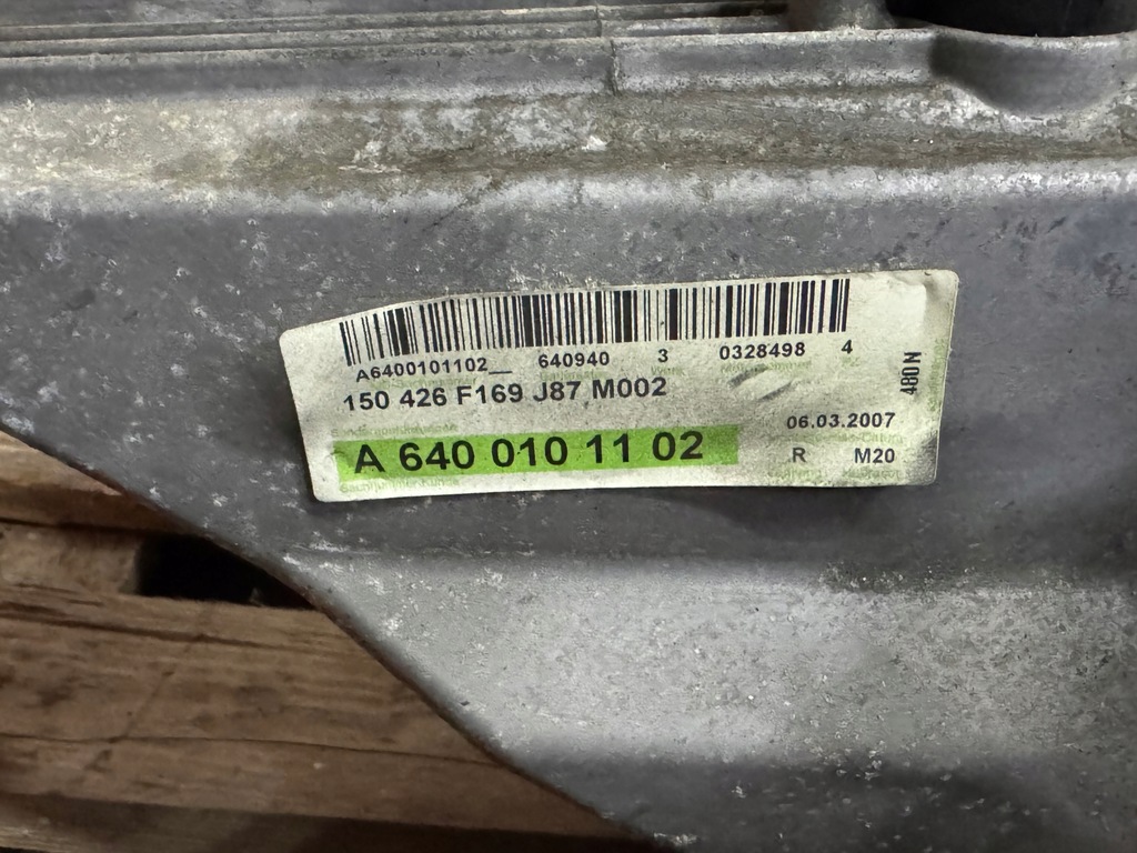 фото №7, Двигатель 2.0 cdi mercedes a180 b180 w169 w245 kompl