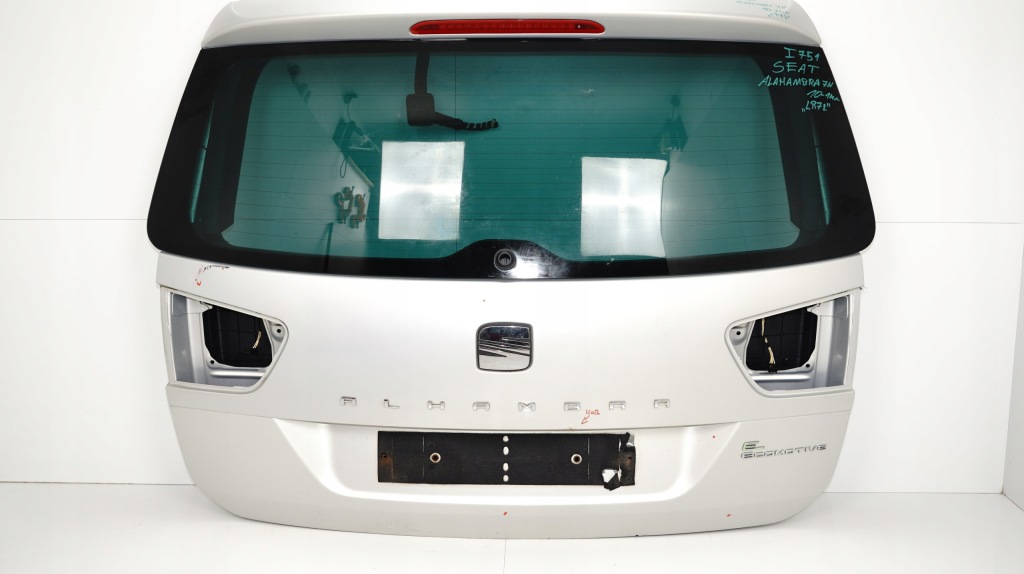 фото №6, Кришка багажника багажника задня seat alhambra 7n 10-14r lr7l