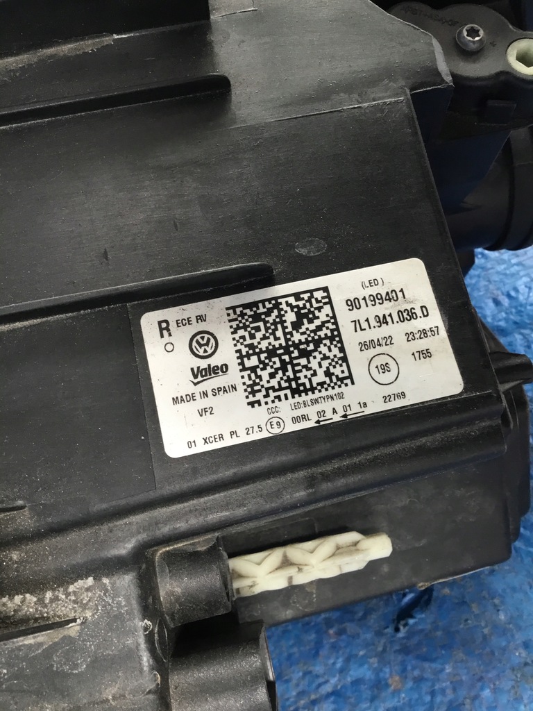 фото №5, Vw transporter t6 lift правая лампа full led