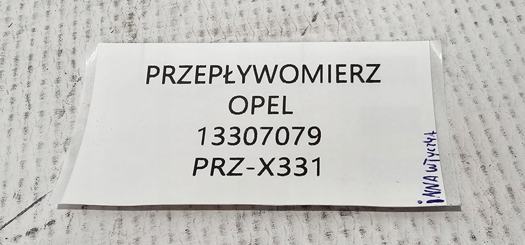 фото №6, Оригинальный расходомер opel - 13307079