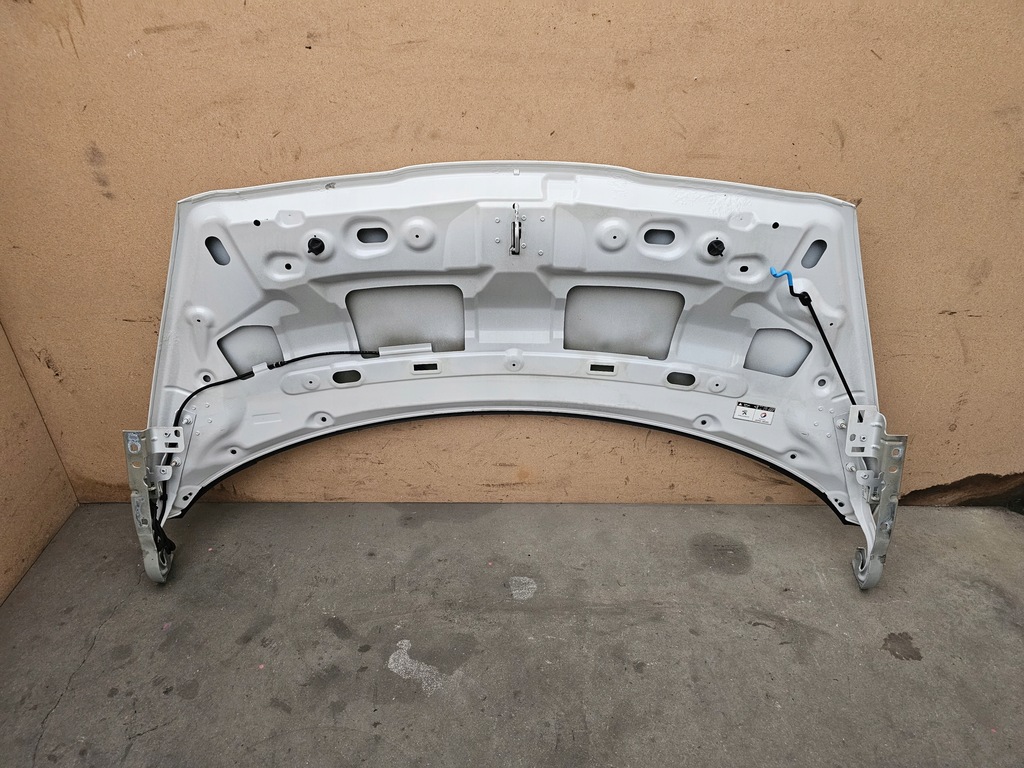 фото №6, Peugeot 5008 i 2009- капот кришка двигуна w колір kwed білий