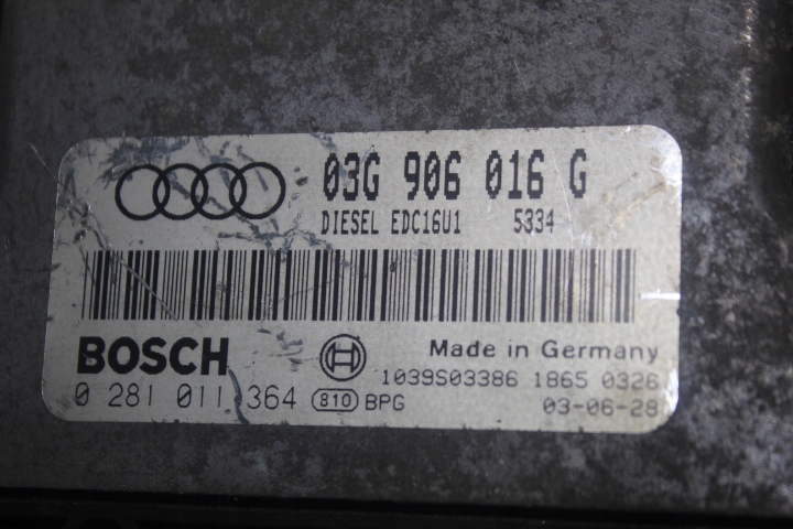 фото №4, Бортовий комп'ютер двигуна audi a3 8p 2.0tdi
