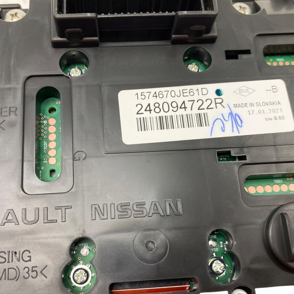 фото №15, Лічильник прилади renault clio v captur ii 1.0 tce