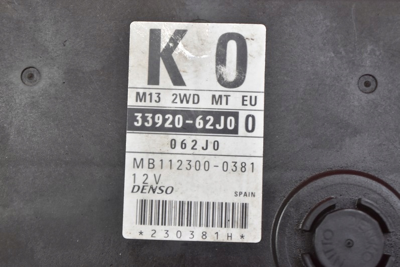 фото №7, Блок управления 33920-62j00 suzuki swift mk6 iv 1.3 16v