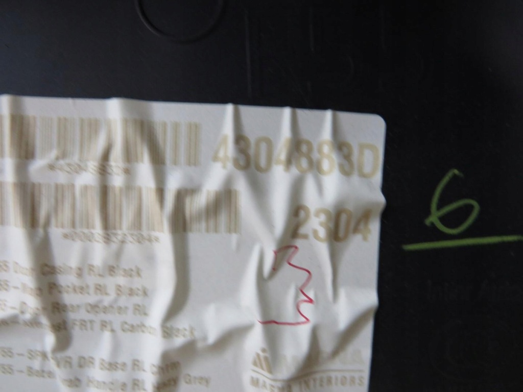 фото №7, Обшивка обивка левый задняя mini f55 f56 5d