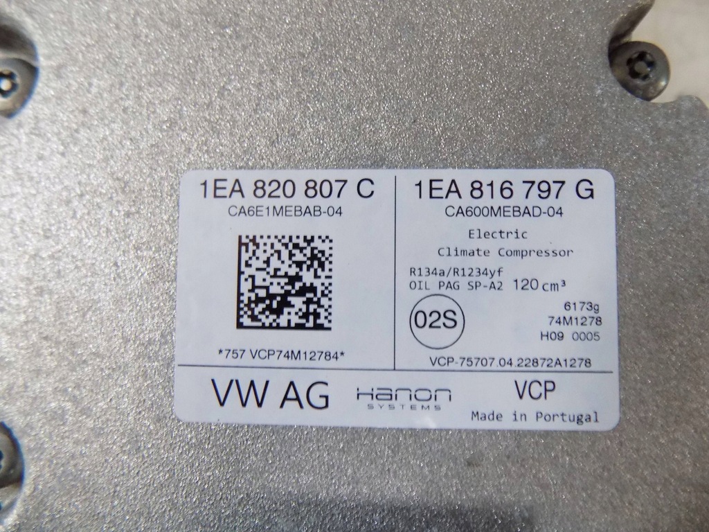 фото №7, Audi q4 e-tron компрессор компрессор кондиционера 1ea820807c