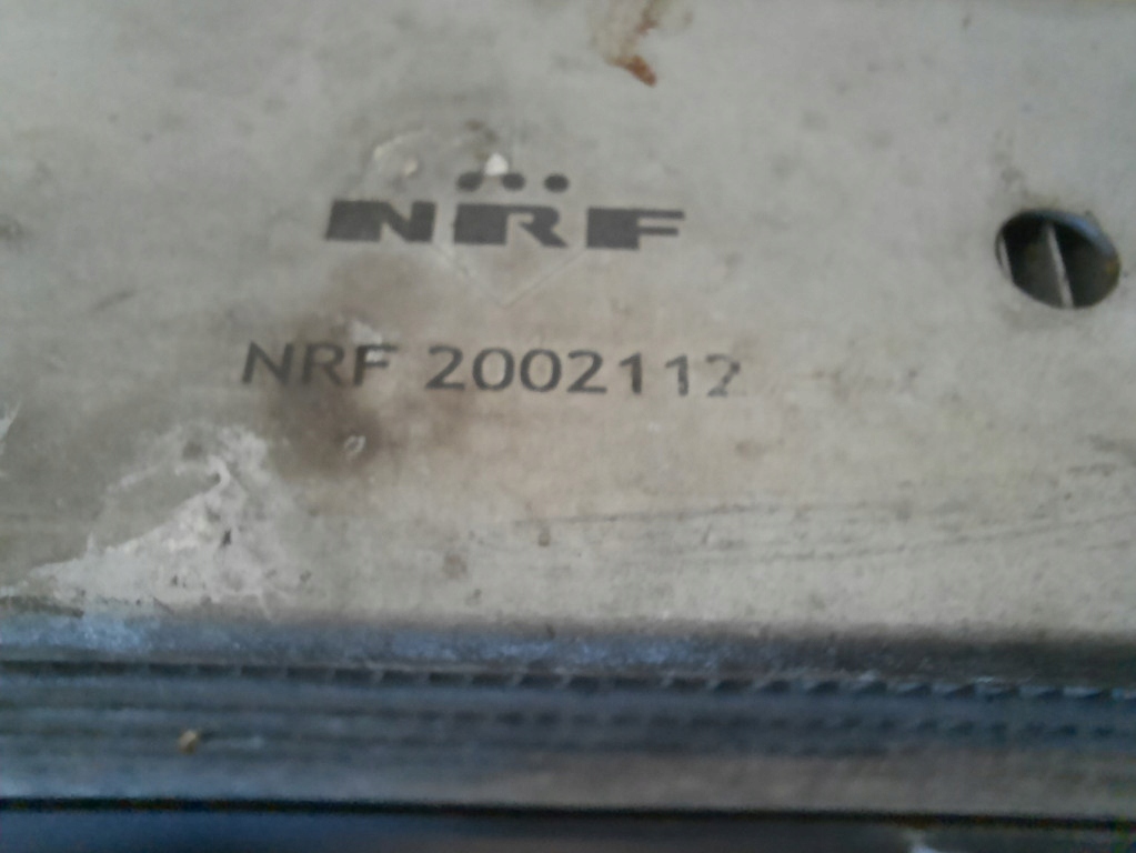 фото №10, Bmw x3 e83 03-06 2.0d радиатор воздуха интеркулер 508-47221 m47t0e4