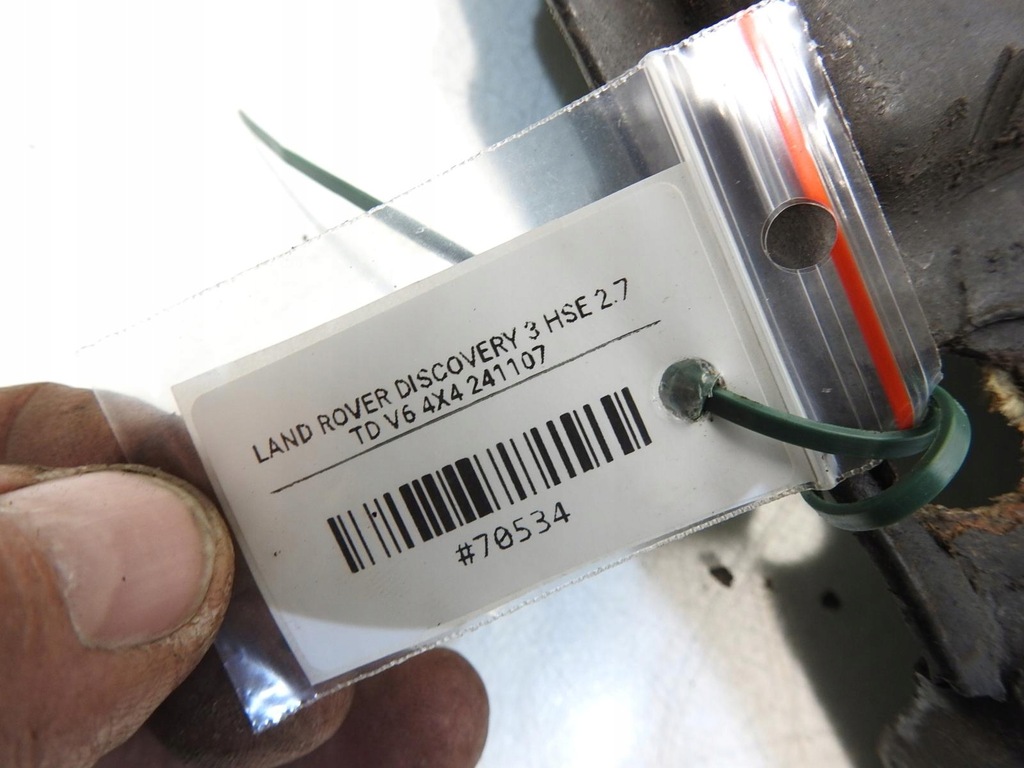 фото №8, Плита захист коробки передач land rover discovery iii 2.7 v6 krb500032