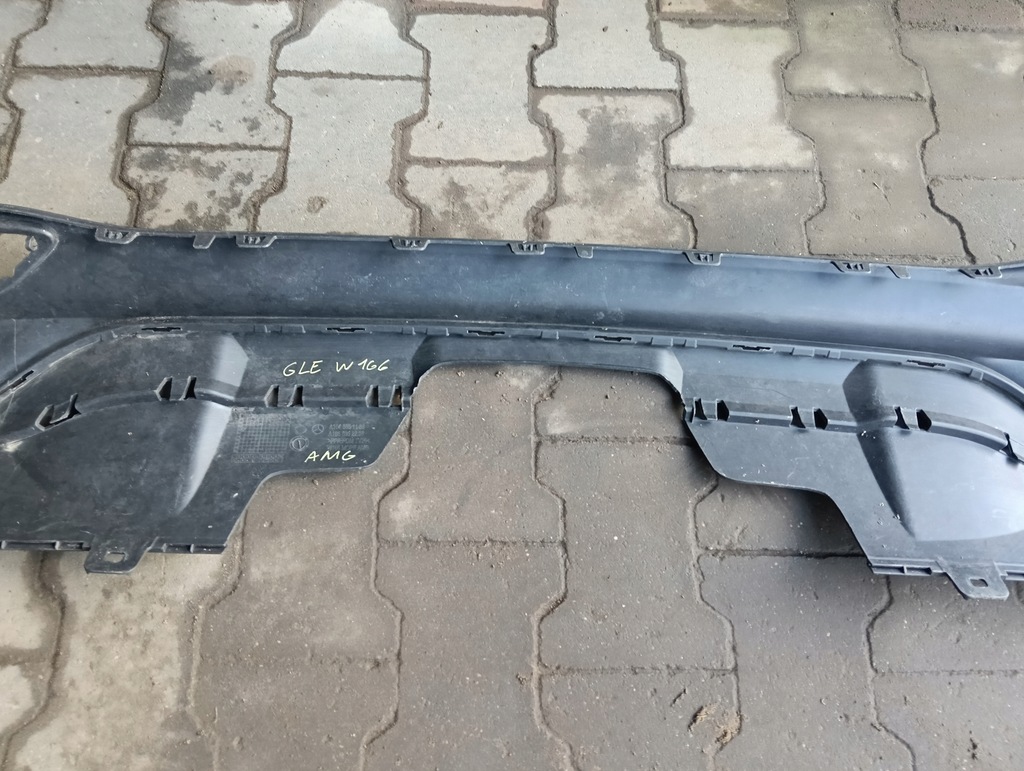 фото №9, Накладка спойлер бампера задня a1668851138 mercedes w166