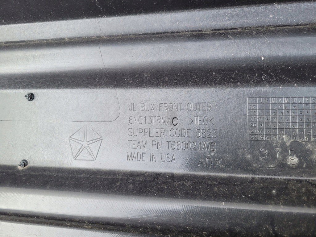 фото №16, Jeep wrangler jl 17- бампер передній перед