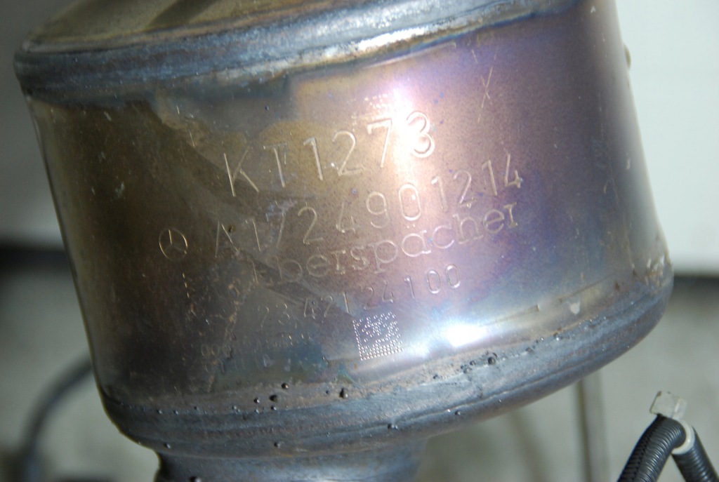 фото №4, Mercedes benz slk r172 2.2cdi каталізатор