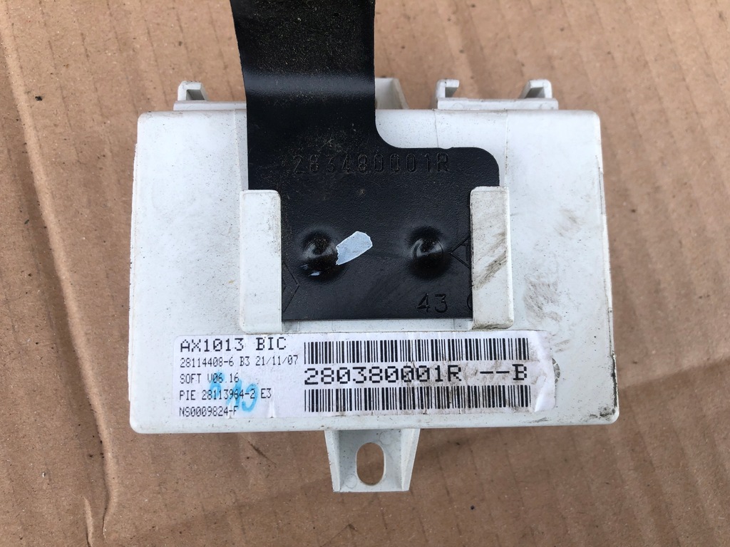 фото №1, Модуль навігації renault laguna iii 280380001r