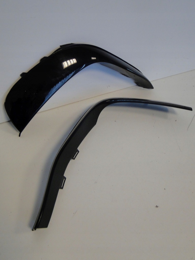 фото №13, Mercedes gla h247 247 молдинг левая накладка-спойлер w бампер передний amg ночь набор