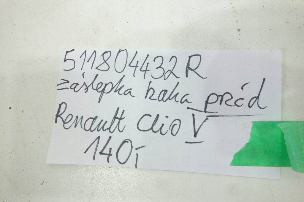 фото №3, Заглушка фаркоп перед renault clio v 511804432r