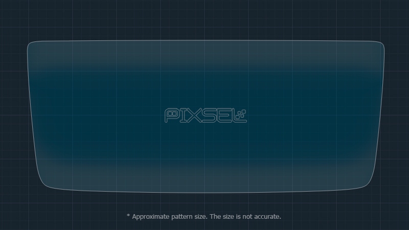 фото №5, Захисне скло pixsel na панель кондиціонера задній polestar 4 - 6.8“ 2023 -