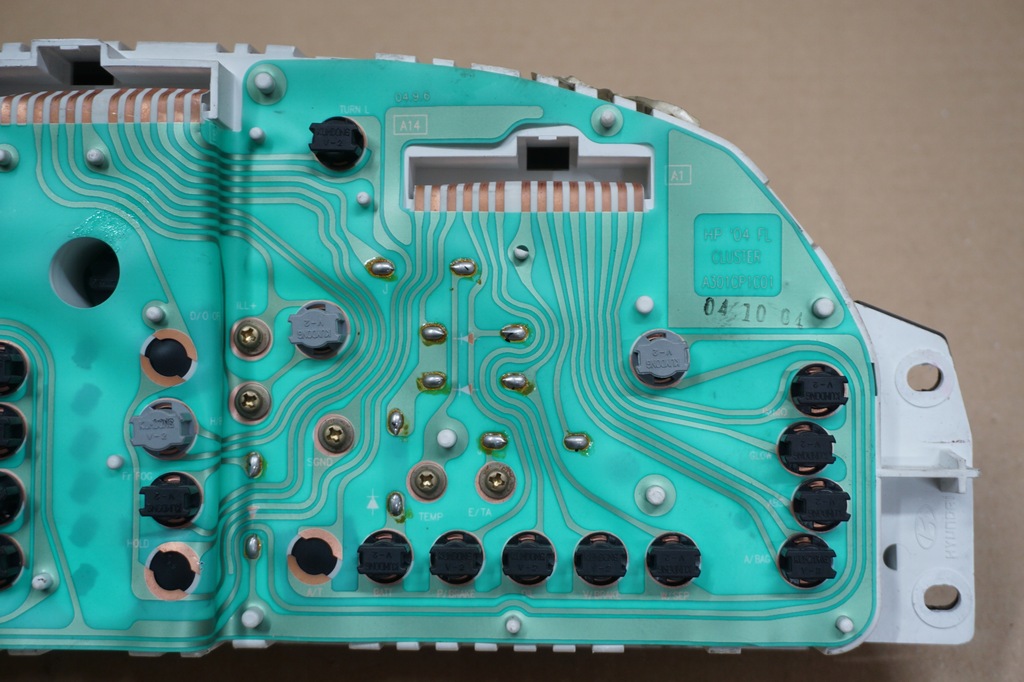 фото №14, Hyundai terracan счетчик приборы км/ч 188tyś. 2,9 crdi lift europa