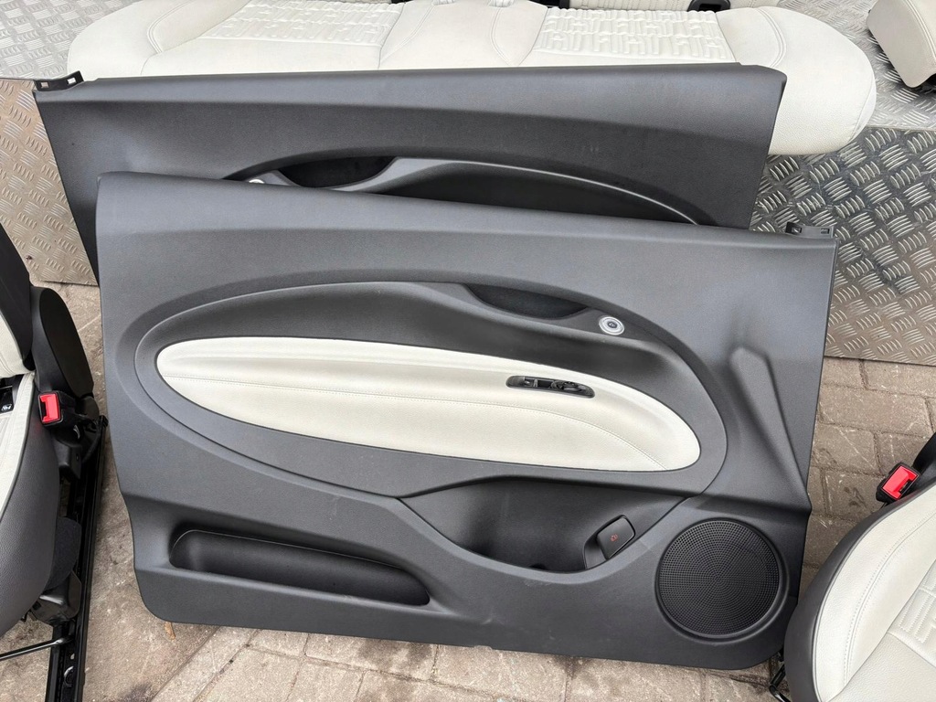 фото №5, Fiat 500e 500 21- сидіння сидіння комплект eu. шкіра перед задня