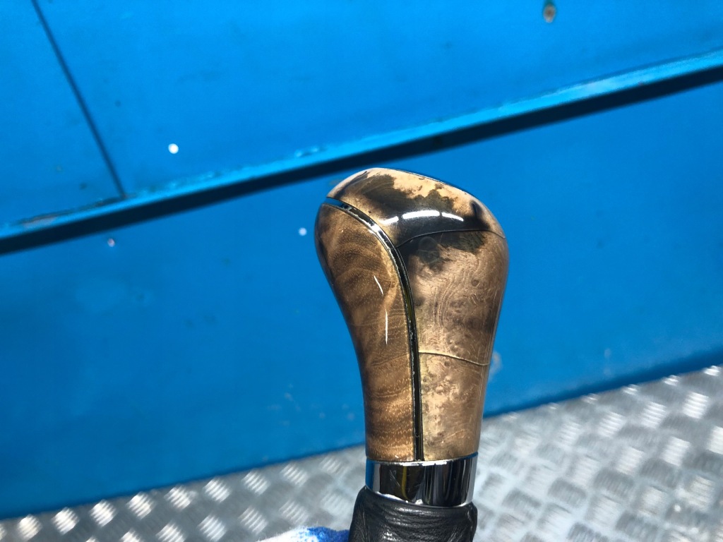 Mercedes clk w209 рестайлинг  ручка деревянный drewno запуск стоп keyless go Оригинал