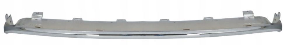 фото №1, Tesla model s 06.12-03.16 молдинг бампера спойлер хром задня