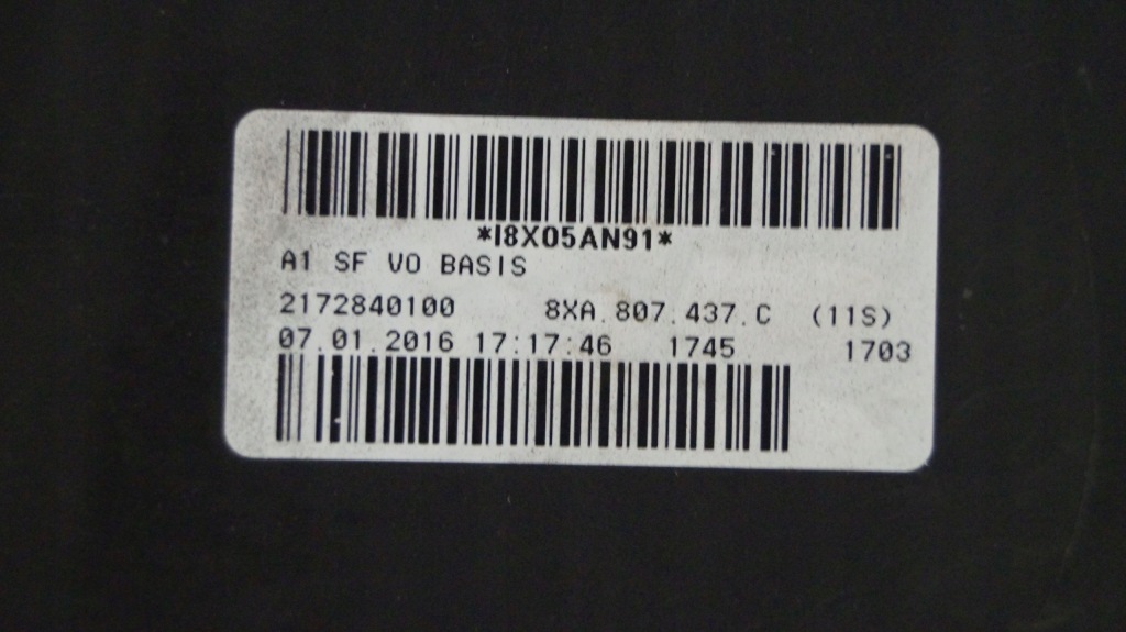 Купить Audi a1 8xa lift 14-18 бампер передний перед i78