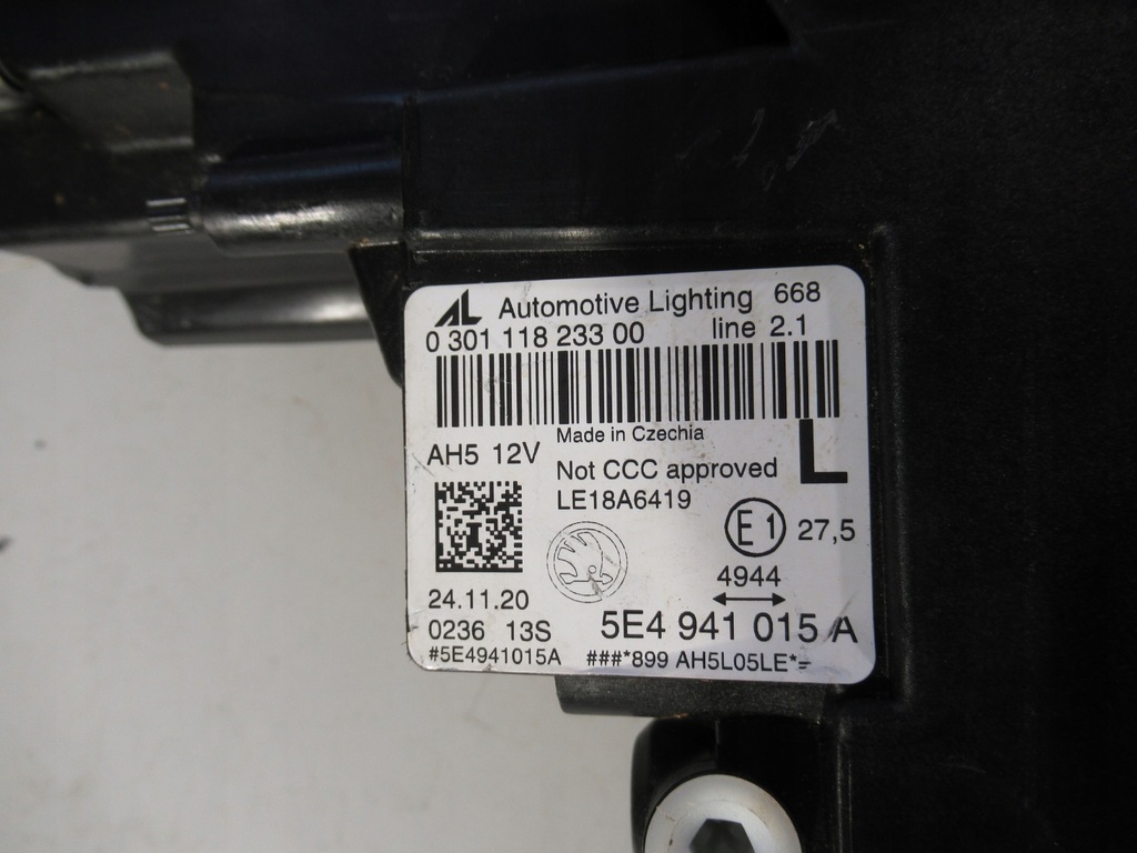 фото №16, Skoda octavia 4 iv 5e4 full led лампа 5e4941015a