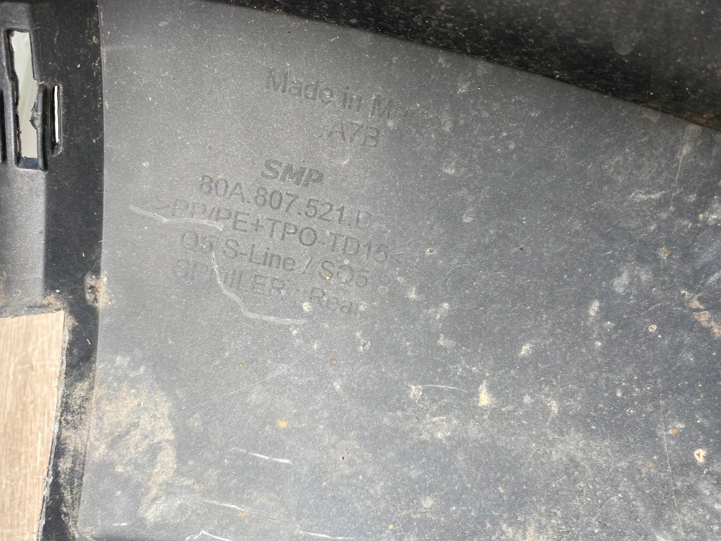 Audi q5 ii s-line бампер перед 80a807521d Недорого