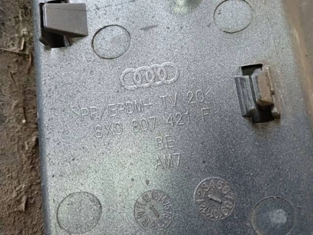 фото №11, Накладка бампера задня задня audi a1 8x s-line 8x0807421f