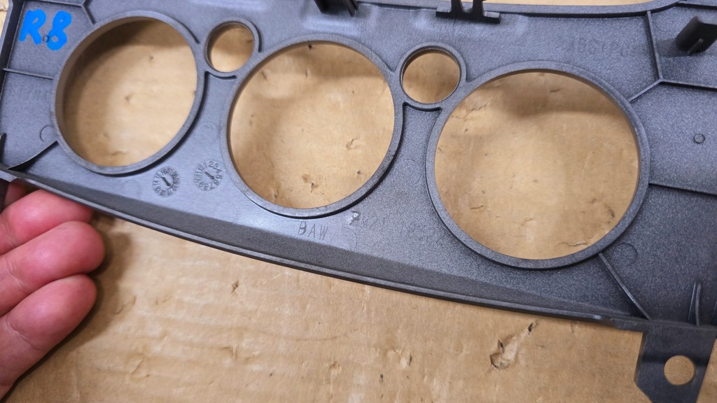 фото №16, Ford s-max mk1 galaxy mk3 2006 - 2015 rok рамка радіо консолі срібляста сіра