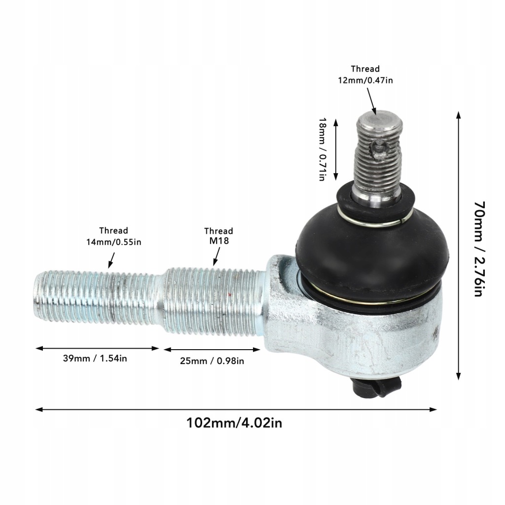 M12-m14 m18 набір шарнір кульовий регульований в Україні