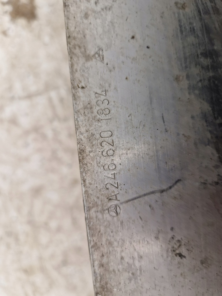 фото №7, Mercedes-benz оригінальний номер 2466201834 балка бампера