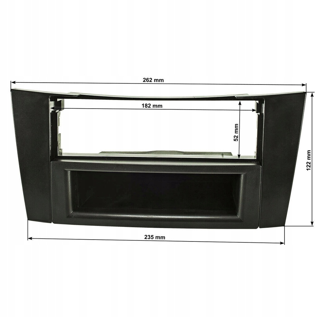 фото №2, Рамка радио 1din mercedes e klasa w211 61112