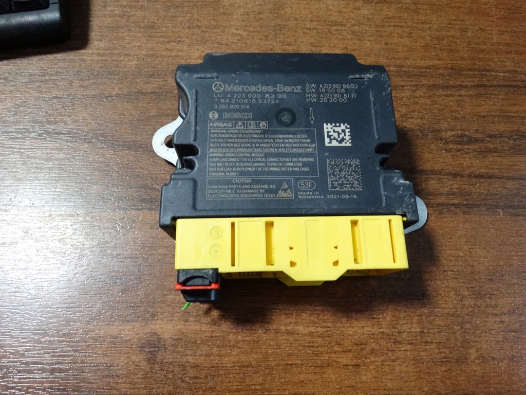 фото №1, Ideal модуль блок керування подушка безпеки mercedes w223 w232 1