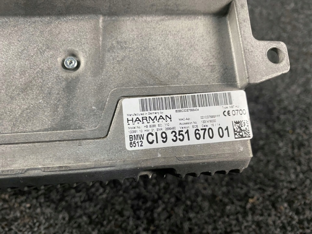 фото №7, Bmw seria 4 f32 монитор система навигации считыватель дисков 65129351670