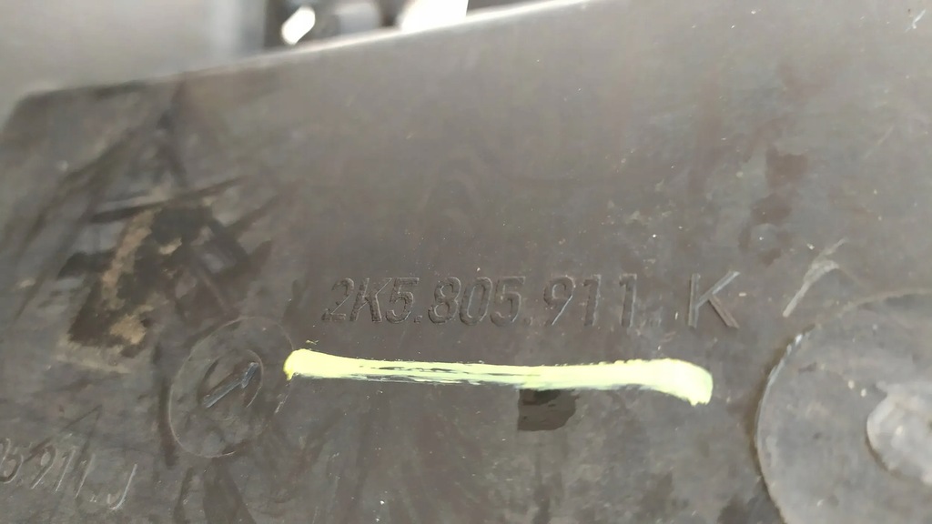 фото №6, Подкрылок левый перед vw caddy 2k5