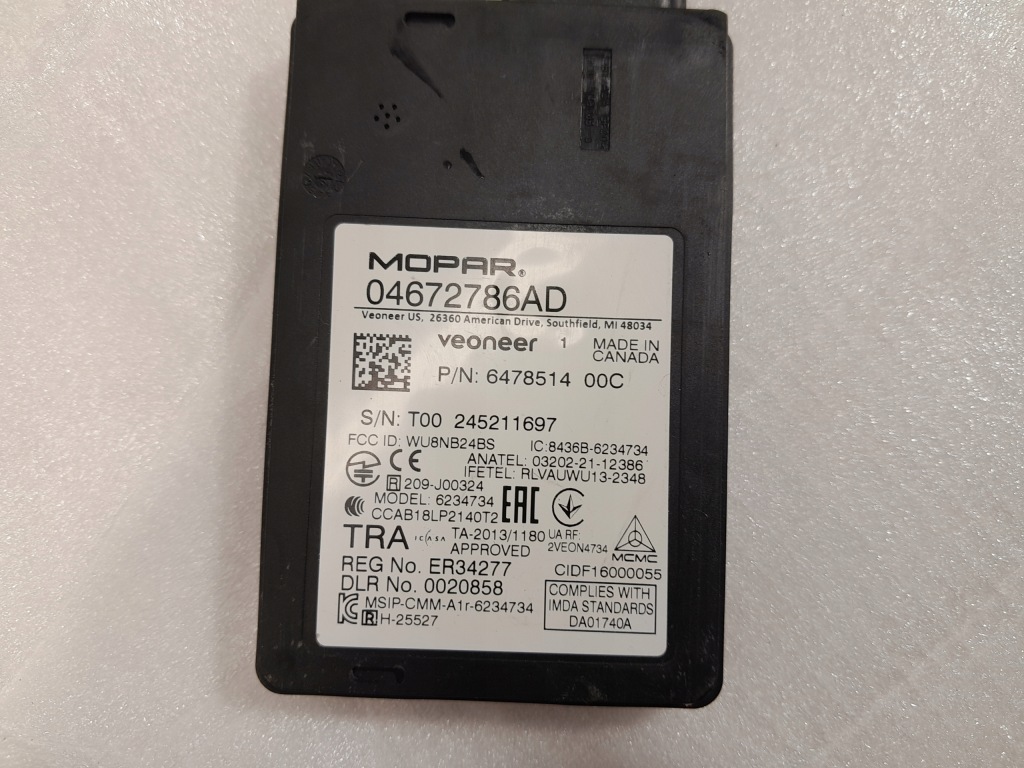 Chrysler pacifika 17- радар мертвого pola 04672786ad Недорого