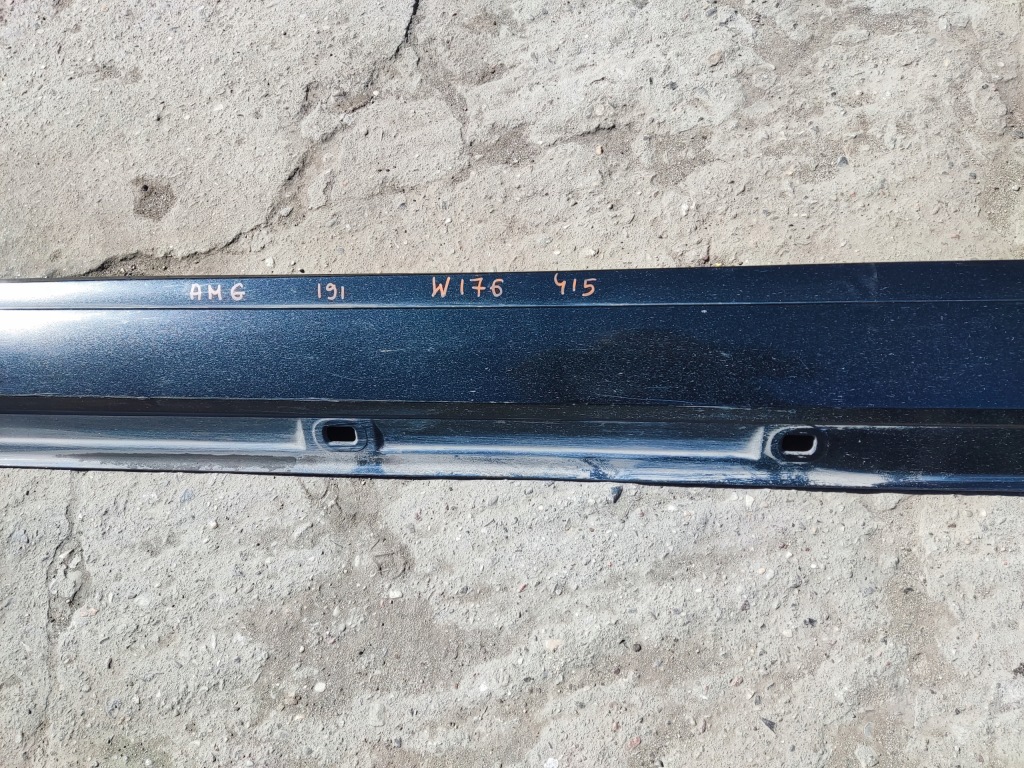 фото №4, Mercedes a klasa w176 молдинг поріг ліва amg 191