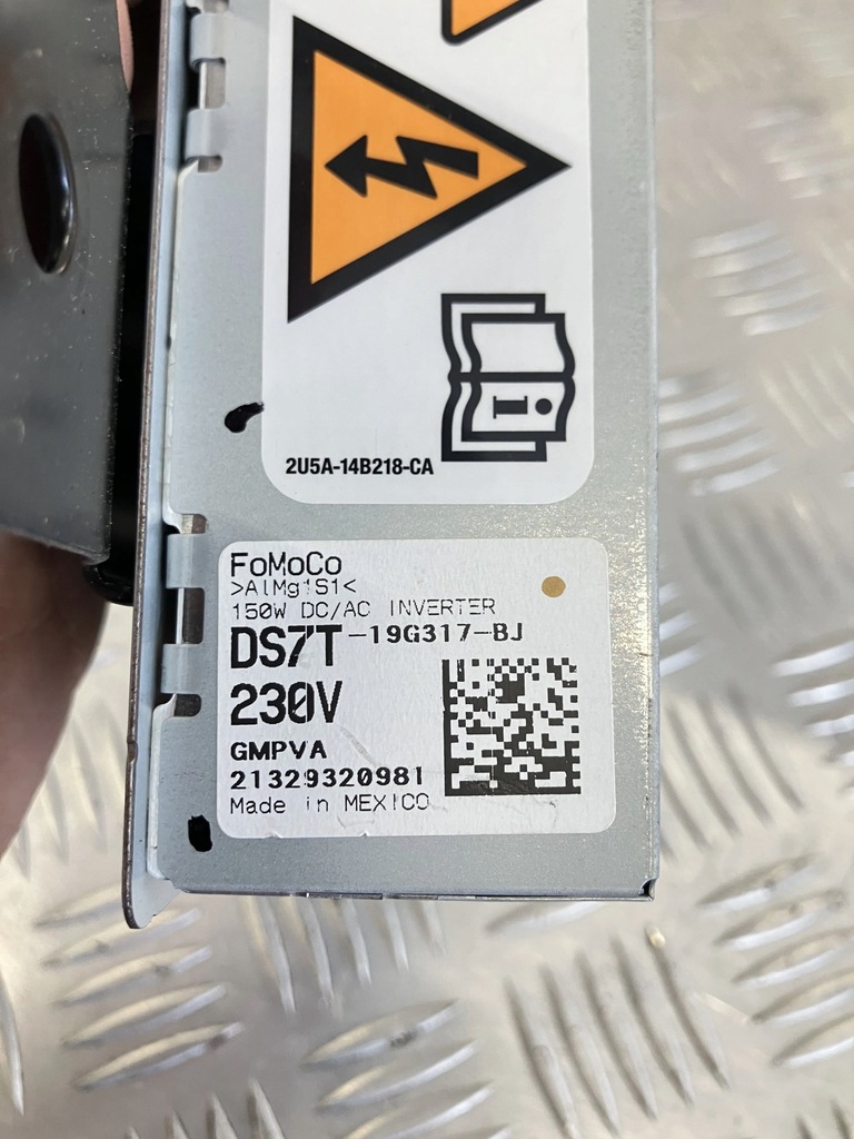 фото №2, Модуль преобразователь напряжения 230v ford ranger 19- ds7t-19g317-bj