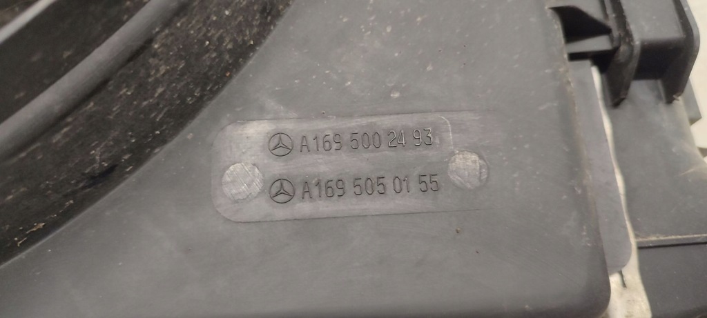 Радиатор воды кондиционера вентилятор mercedes w169 Оригинал