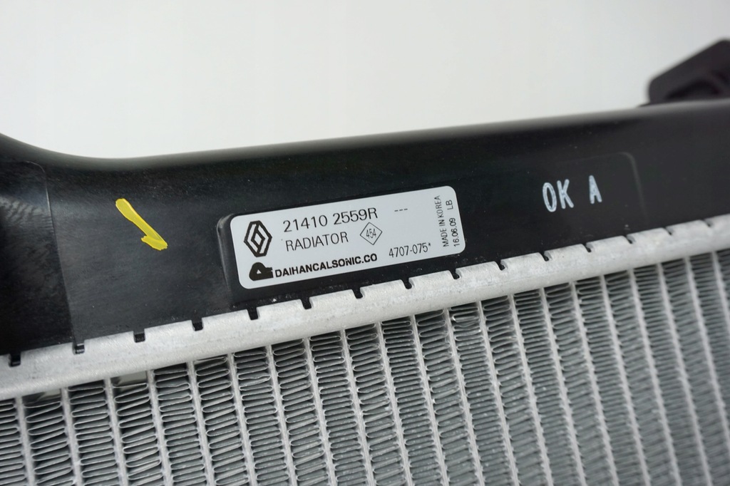 фото №10, Nowa оригінальний номер радіатор wody renault talisman 1.6 tce 214102559r