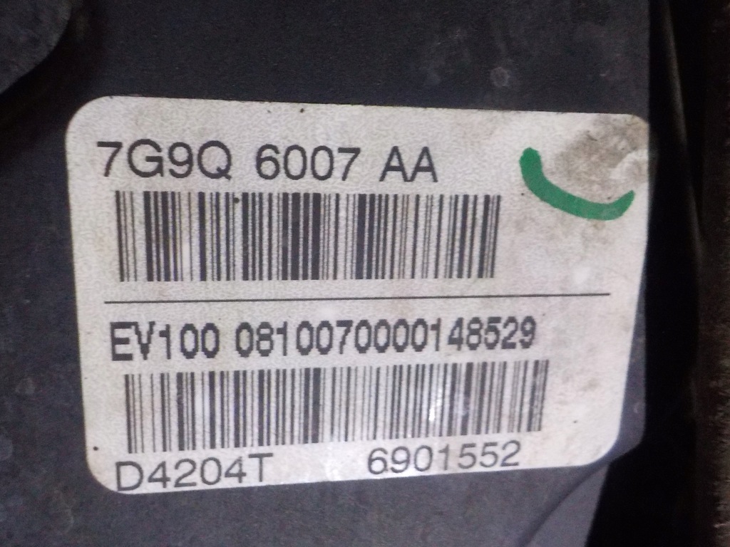 фото №9, Ford mondeo 2007r mk4 2.0tdci 140km двигатель / блок двигателя двигателя 7g9q6007aa