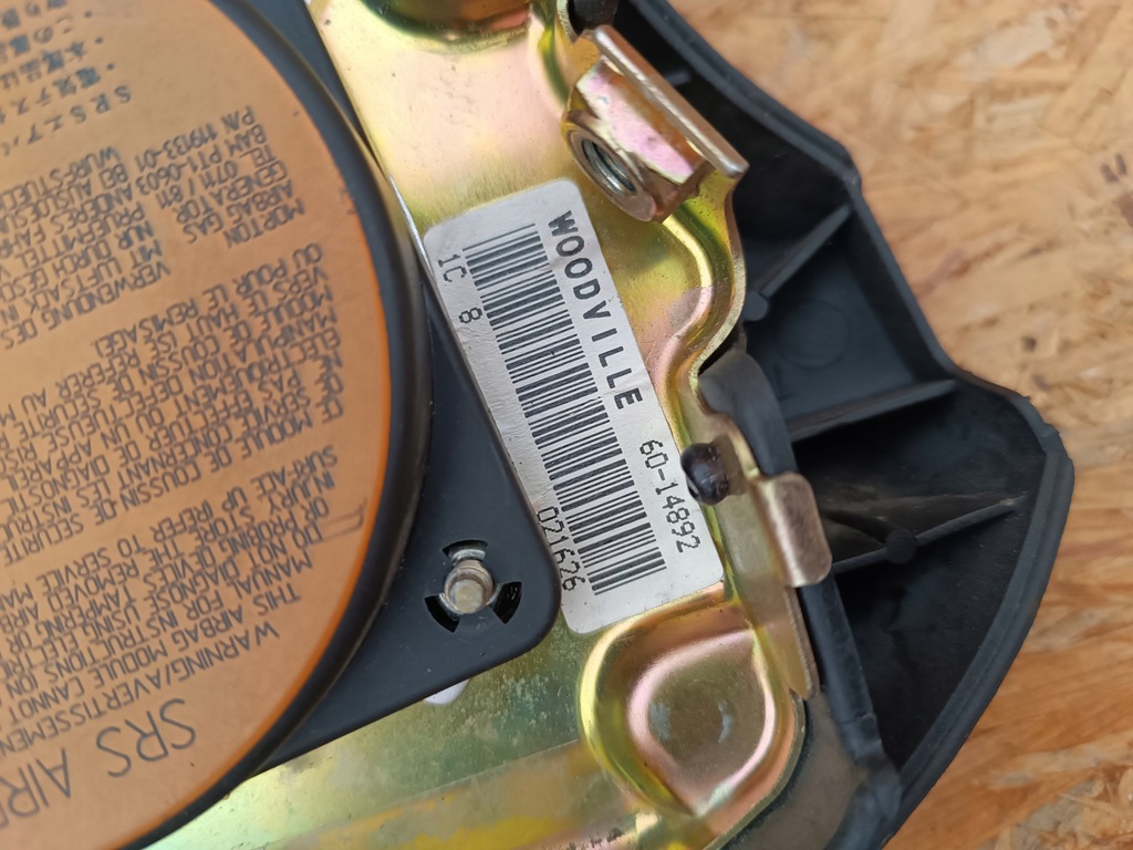 фото №13, 60-14892 подушка подушка безпеки водія nissan primera p11 almera n15