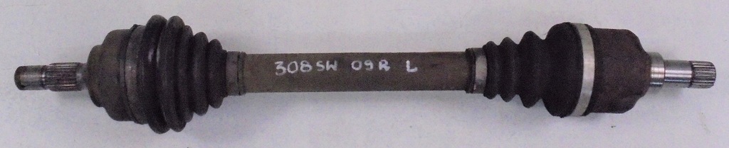 фото №1, Peugeot 308 i sw 09 r 1.6 hdi приводной вал левая перед