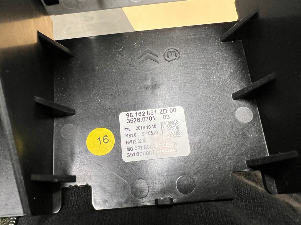 фото №5, Citroen berlingo iv екран дисплей 98162661zd